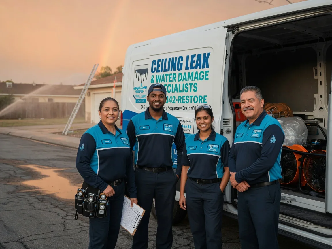 Ceiling Leak Cleanup company in Mount Cory, OH
