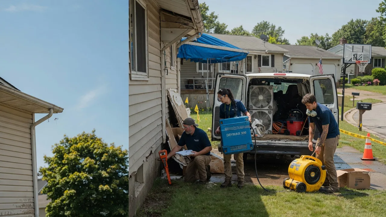 Ceiling Leak Cleanup in Mount Cory, OH near me